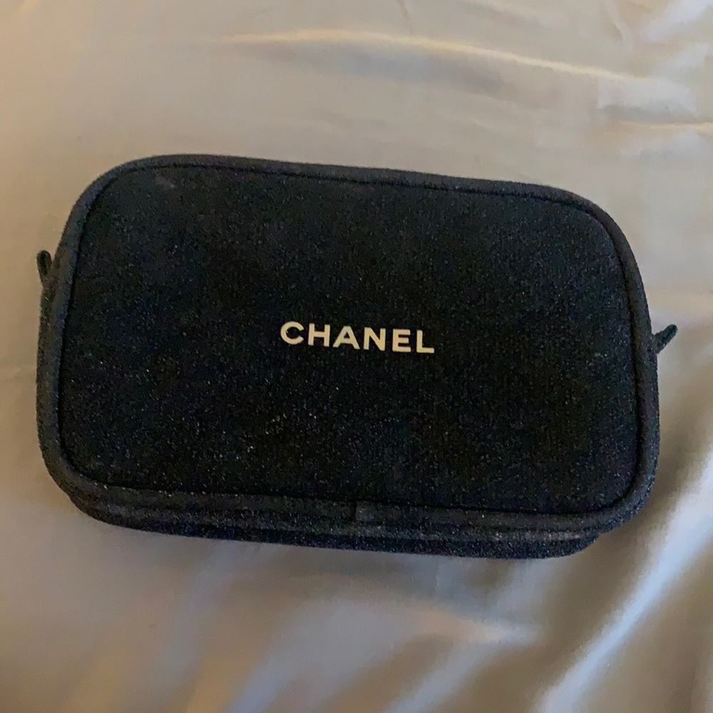 Chanel make up bag